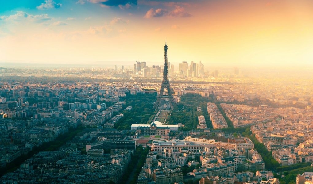 une belle vue de paris