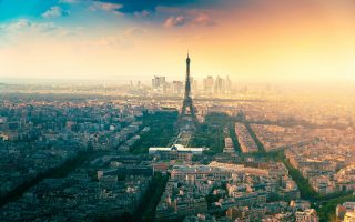 une belle vue de paris